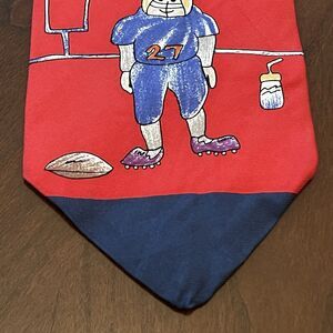 Vintage Save The Children Daniel Age 13 My Favorite Sports Silk Made In USA